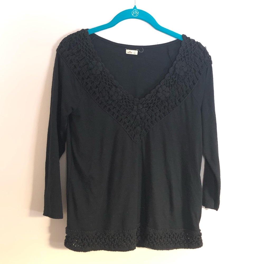 Hollister 3/4 sleeve Top